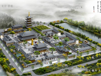 云南寺庙建筑总体规划方案