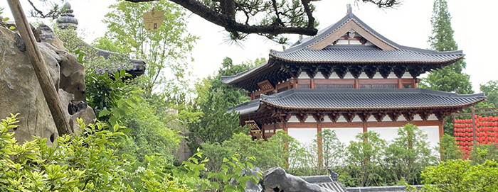 古建筑鸟瞰图制作，精准呈现历史韵味与现代审美